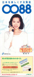 Pamphlet/Catalog/Pamphlet ★ Wakui Memi ★ Nippon Telecom Mini Catalog