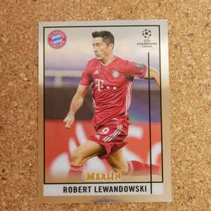 topps merlin Robert Lewandowski Bayern Munich Poland Lewandowski