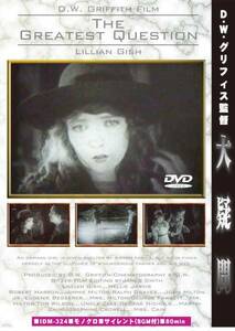 Large question &lt;full length&gt; D.W. Director Lillian Giche /Trauma the Greatest Question (1919) /New DVD seen as a child