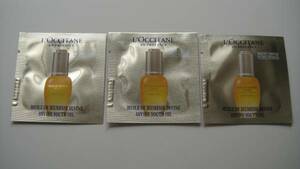■ L'Occitane ■ Imotel Divine Intensiv oil sample 3 bags