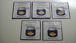 ■ L'Occitane ■ Imotel Preshes Cream Sample 5 bags