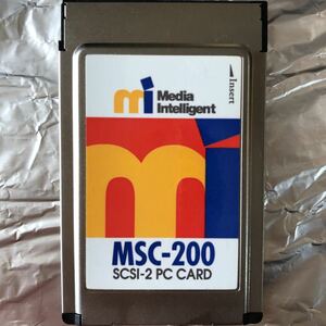 Media Intelligent SCSI-2 MSC-200