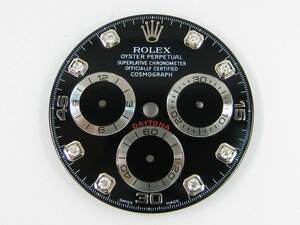 Rolex Daytona genuine diamond black dial [Ref: 116519]