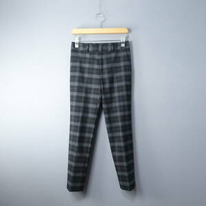 ROPE/Lope/34/Made in Japan/Check/Waist Rubber Slux/Gray (Equivalent to Women's S) Pants