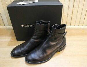 K48 ★ List price 78000 yen THEE HYSTERIC XXX/ Jihytheric XXX Men's Cross Belt Boot Cowhide Leather Boots 26cm Sole Reduction Prevention ★