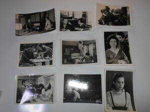 Movie Steel Photo 9 pieces Rose Night mischievous Japanese Nikyo Den Takakura Kenzuki Takakura genealogy trains