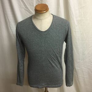 MUJI long -sleeved cut -and -sized size M
