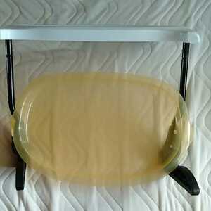 Bouncer table with table cover for baby meal table