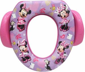 ■ New ■ Disney Minnie Mouse Soft Toilet seat Subsidial seats For infant toilet seats [parallel imports]