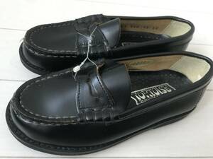 Free Shipping New ☆ Tortoise (Baby &amp; Kids)/Tortoise genuine leather loafer shoes black size 17cm