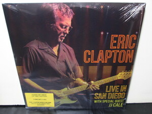 Unopened SEALED US-ORIGINAL LIVE in SAN DIEGO (with Special Guest J.J. Cale) 3LP [Analog] Eric Clapton (Slide Guitar-Derek Trucks)