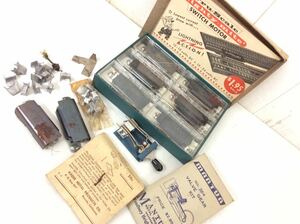 [TRU-SCALE SWITCH MOTOR] MIGHTY-MITE New unused item original box bonus many rare collections steam locomotives