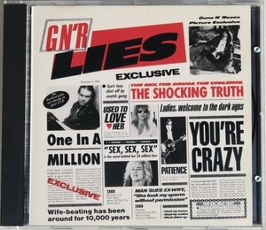 ◇ Before Jacket Old Standard Guns and Roses GUNS N 'Roses GN'R Rise GN'R LIES First Limited Japanese Edition 37PZ-2400 1A1 To Tax list