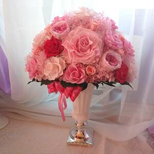 * ROSE HOUSE * Preserved flower ♪ also for Sweet Pink Madeleine Pink Present ♪
