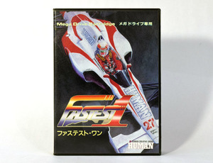 Mega Drive with Fastest One Postcard