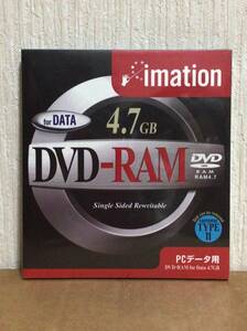 Imaction imitation DVD-RAM Typeii for PC data 4.7GB DVRAM-4.7S Media for recording new unopened