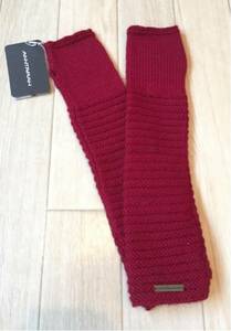 New [ANNTARAH] Up Mittens Size: WOM RED Japan has not yet landed !! 100% baby alpaca