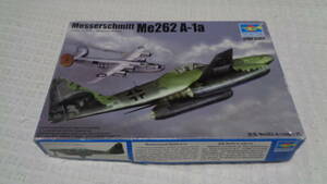 ★ Retro ☆ PLAMODEL ★ Rare item "Trumpetter 1/144 Messerschmit ME262 A-1A Plastic Model Unbody assembly" At that time