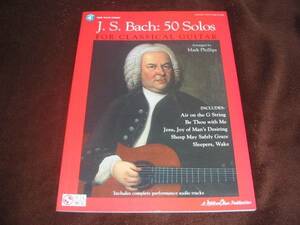 Anonymous Free Shipping Bach 50 song guitar score (TAB, web sound source)