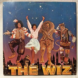 OST THE WIZ ★ Oz Wizard Musical Suntor Quinjais Jones Manager ★ With posters ★ 1978 Released US board analog board 2 discs [7469RP