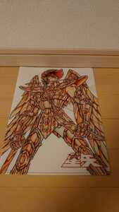 Saint Seiya 30th Anniversary Exhibition Clear File A4 Clear folder Venue Limited item not for sale unused