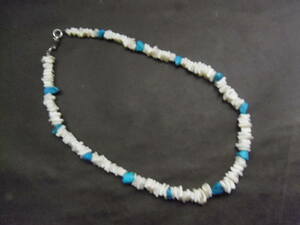 Shell bead necklace!