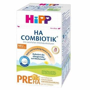 New unopened HIPP (Hip) Oganic powdered milk combination PRE HA Low allergy (from 0 months) 600g