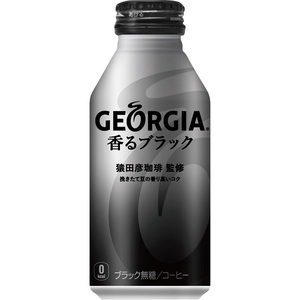 Georgia -scented black bottle can 400ml 24 bottles (24 bottles x 1 case) Bottle can of safe Coca -Cola Coca -Cola Cheap [Free Shipping]