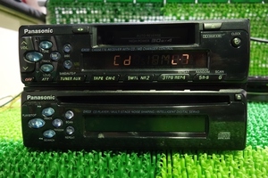 "PSI" Cassette Playback Poor! Panasonic CD Player CQ-DX33D &amp; Cassette Player CQ-GX33D