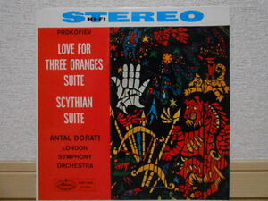 British Mercury AMS-16009 Drati Pro Kofiev 3 Orange Love Skytai Suite TAS LISTED AS Listed Excellent Recording