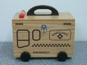 New stock an emergency box medicine box accessory wooden natural wood wood finish