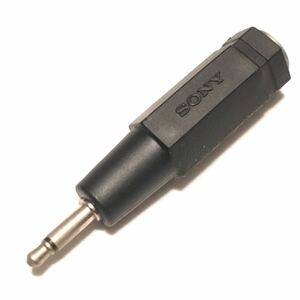 [Bargain] Sony PC-1M conversion plug | monaural mini jack (male) ← monaural standard plug (female) ｜ φ3.5mm ← φ6.3mm ｜ Made in Japan