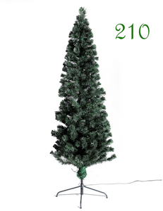 XMAS High -brightness LED Fiber Tree 210cm Green Christmas Tree Green