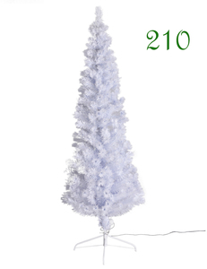 XMAS High -brightness LED Fiber Tree 210cm White Christmas Tree White