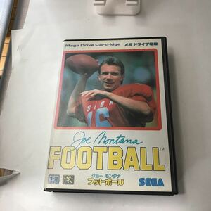 Unused Joe Montana Football MD Mega Drive Sega