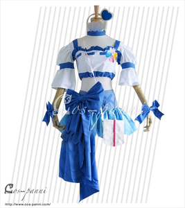 High quality new Fresh Pretty Cure! Cure Berry Miki Aoi Cosplay Cosplay Costume Wind Shoes and Wigs Sold separately