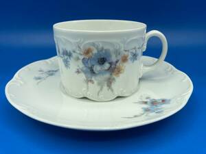 [No unused box] Rosenthal Rosenthal ★ Cup &amp; Saucer (2) ★ Classic Rose ★ Size 75 x height 55mm 155mm