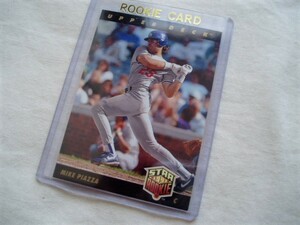 RC ☆ Mike Piaza [Mike Piazza] ■ Upper DECK1993 Los Angeles Dodgers Rookie Card ROOKIE Mike Piazza
