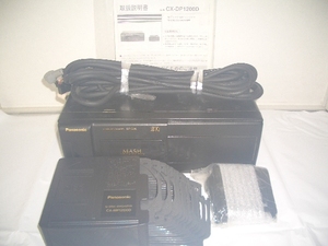 ★ Panasonic CD changer 12 consecutive &amp; 12 adapters [CX-DP1200D / CA-MP1200D] ◎ All accessories, instruction manuals [Junk treated]