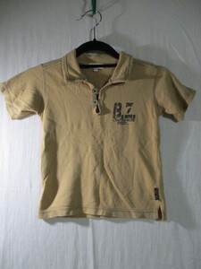 [VIVA COUPLE] Short sleeve cut -and -sized size 110 Color beige 41/car