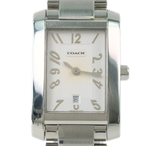Coach coach 0243 Watch SS Ladies White Dial [59030311] Used