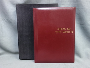 ATLAS OF THE WORLD World Map 1993 International Geology Association Hard Cover Used (K)