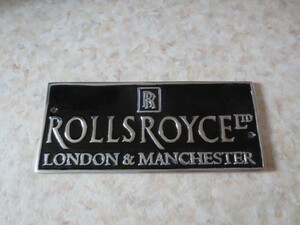 British Rolls-Royce Metal Signs, Antique, Rolls-Royce ★ Silver Ghost, Layce, Dawn, Calinan, Bentley Corns, RR