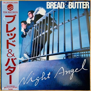 LP ■ Japanese Boogie/City Pop/Bread &amp; Butter (BREAD &amp; Butter)/Night Angel/TDK T28A-1002/Domestic 82 years Orig OBI/Beauty/Wa AOR Masterpiece/Popular US Recording