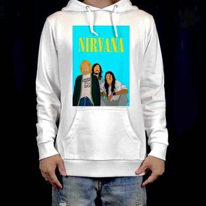 Brand New Products Nirvana Kurt Cobain Dave Grohl Smiley Band Logo Parker XS S M L XL Big Oversize XXL T-shirt Ron T