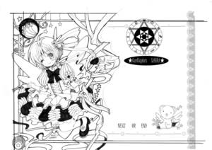 [11] Prompt decision/Doujin hand -drawn illustration "Raw manuscript/cardcaptor Sakura/Doujin stationery"