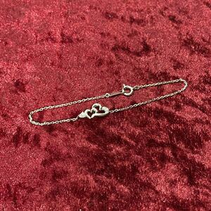 Beauty SV925 Silver 925 4 ° C Yon Sea Heart Bracelet