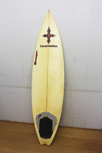 ★ Gunther ROHN/Gterlon Surf board 6'3 × 18 3/4 × 2 With fins ★