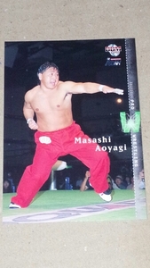 BBM Pro Wrestling Card 2001 Masashi Aoyagi Pro Wrestling Noah
