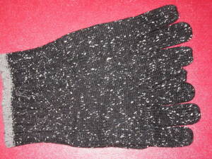 ● Dents ● Knit glove ● New ● Black ● Size M ●
